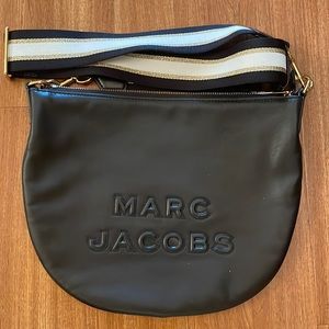 Marc Jacobs black leather crossbody bag